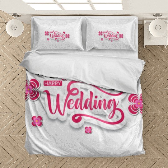 Happy Wedding Bedding Sets