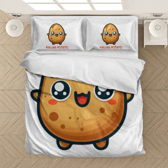 Cute kawaii potato Bedding Sets
