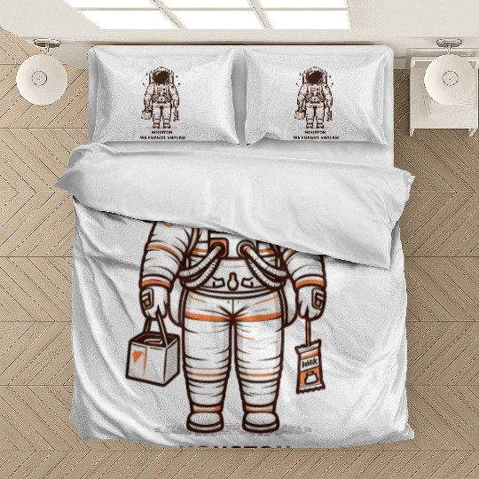 Houston, We Forgot Snacks! Bedding Sets