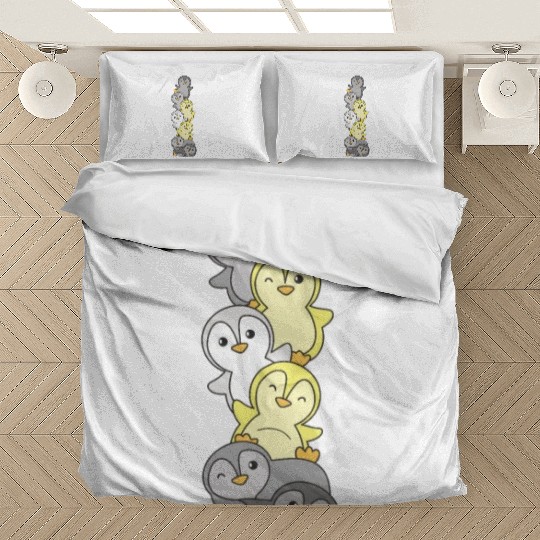 Demiming Flag Pride Lgbtq Cute Penguin Bedding Sets