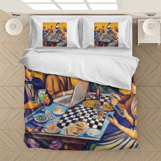 Modern Classic mix - A Card game Bedding Sets