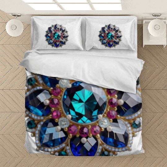 Gorgeous Gemstone Brooch: A Radiant Statement Piec Bedding Sets