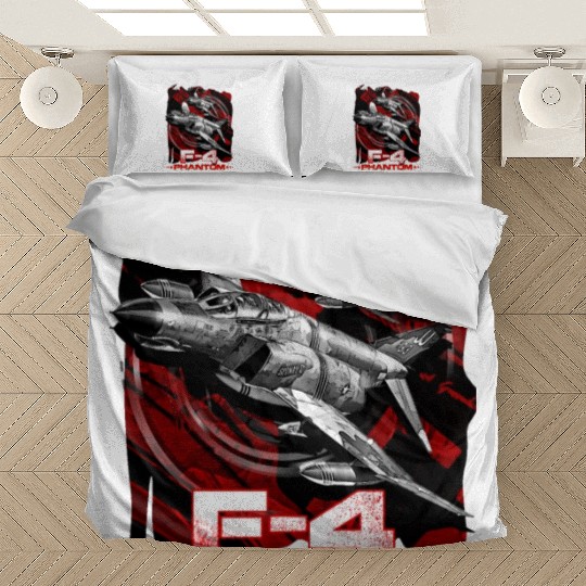 F-4 Phantom Us Air Force Fighter jet Bedding Sets