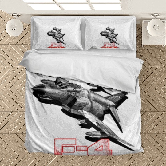 F-4 Phantom Us Air Force Fighter jet Bedding Sets