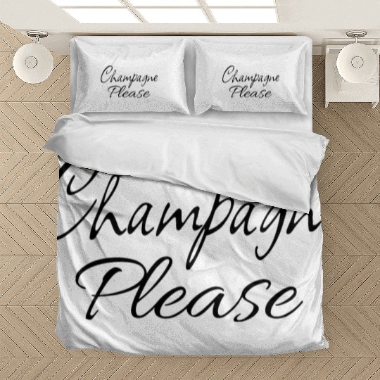 Champagne Please Bedding Sets