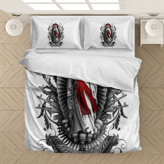 Santa Muerte, Devoción, Altar, Rituales, Oración, Bedding Sets