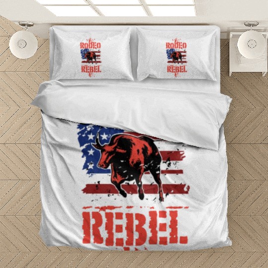 Rodeo Bull Riding Livestock Show Farmer Cattle Bedding Sets