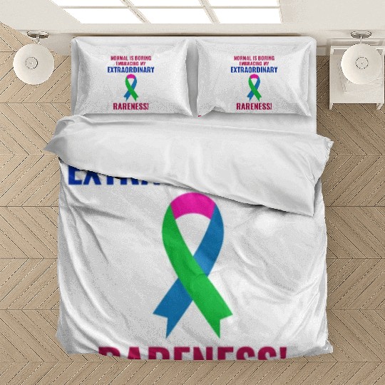 Rare Disease Awareness Embrace Extraordinary Bedding Sets