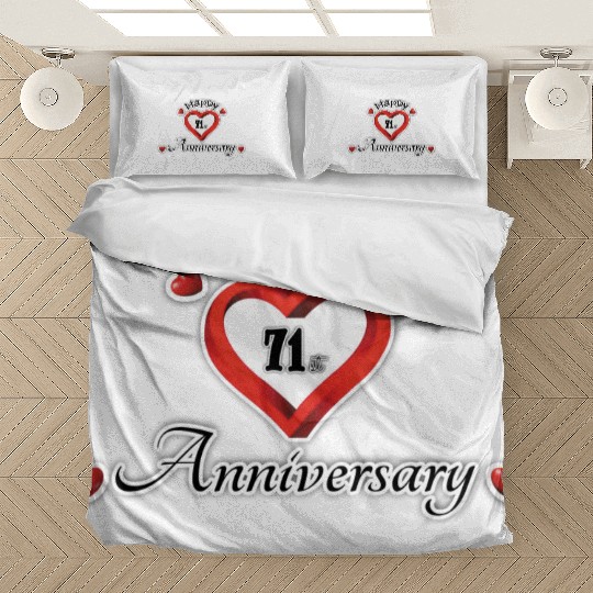 anniversary 71st Bedding Sets
