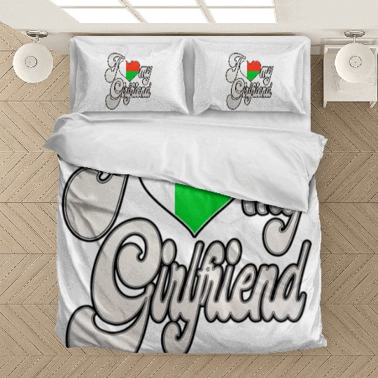 MadagascarI Love My Malagasy Girlfriend Bedding Sets