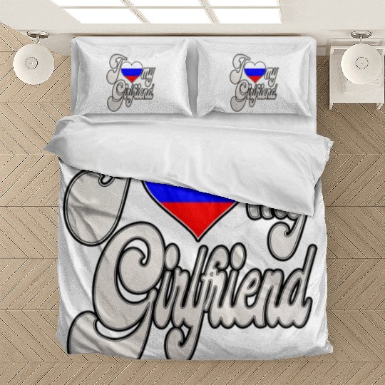 RussiaI Love My Russian Girlfriend Bedding Sets