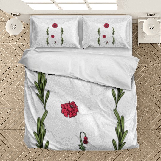 Woman Autism Teacher Bedding Sets