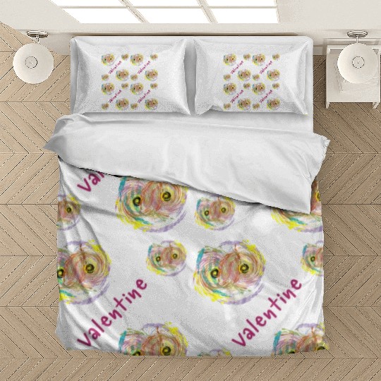 valentine's day stars Bedding Sets