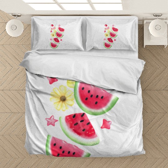 Watermelon Sweet Summer Treat Design Bedding Sets
