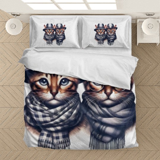 Bengal Kittens Cute Kitty Bedding Sets