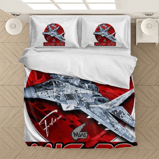 MIG-29 Soviet Union Air Superiority Jet Fighter Bedding Sets