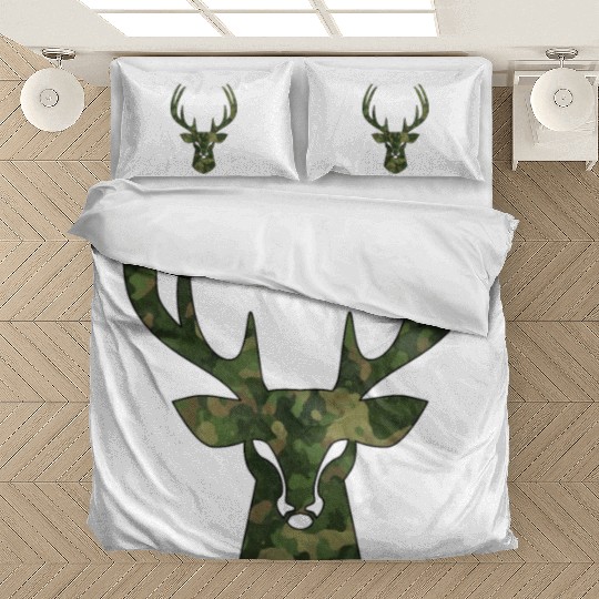 Deer Hunter Tree camouflage Bedding Sets