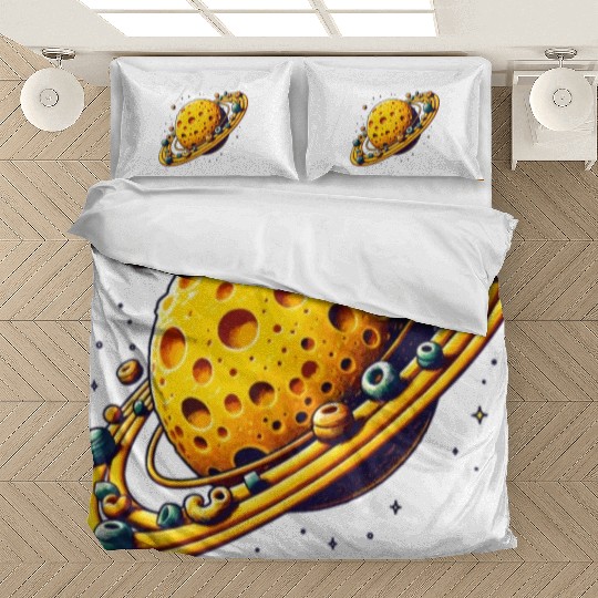 Galaxy Mac and Cheese | Sci-fi Comfort Food Gifts Bedding Sets