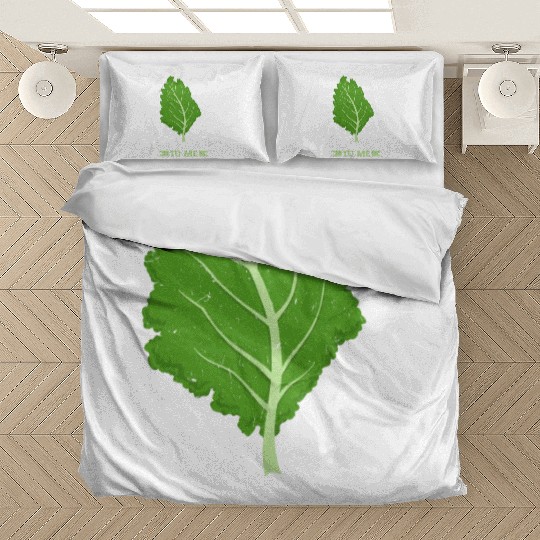 Embrace Veganism with Kale and Vegetables Bedding Sets