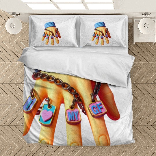 I Love My Girlfriend Bedding Sets