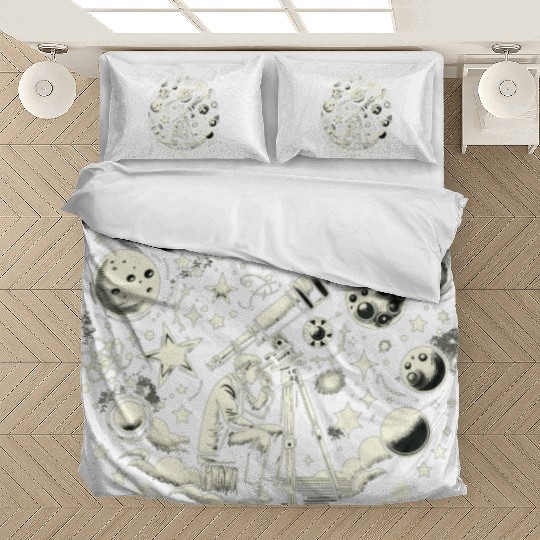 Astrophotography Astronomy Space Camera Star Watch Bedding Sets