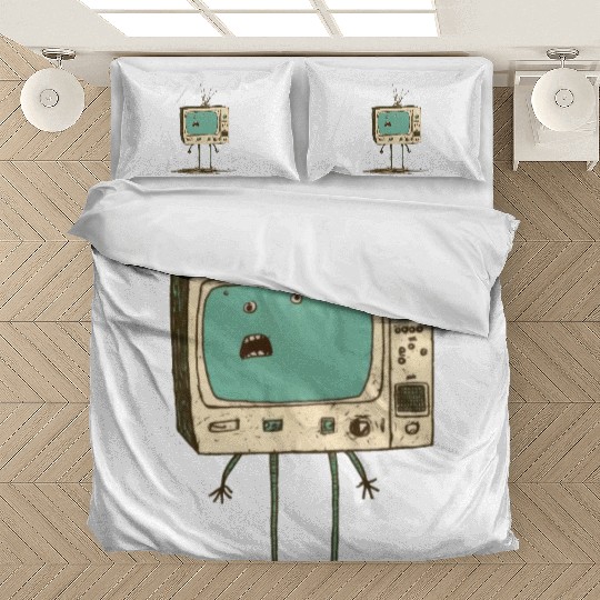 TV on the Brain Bedding Sets