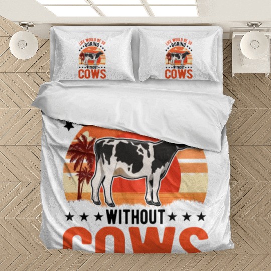 Cow Cattle Breeder Farmer Cows Bedding Sets