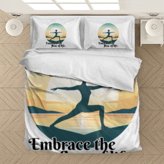 Sunrise Yoga Pose Bedding Sets