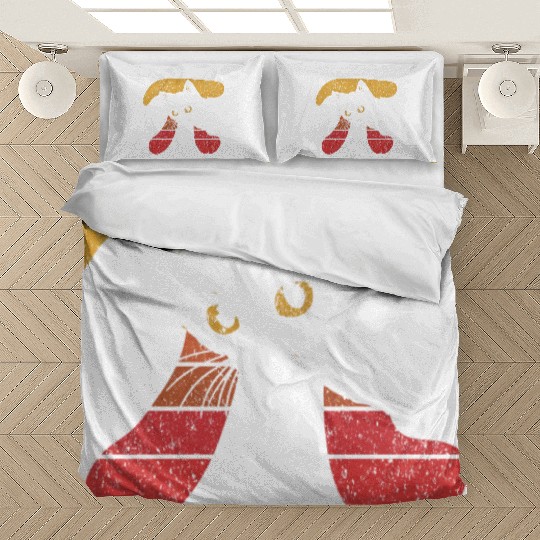 Funny Black Cat Pi Day Bedding Sets