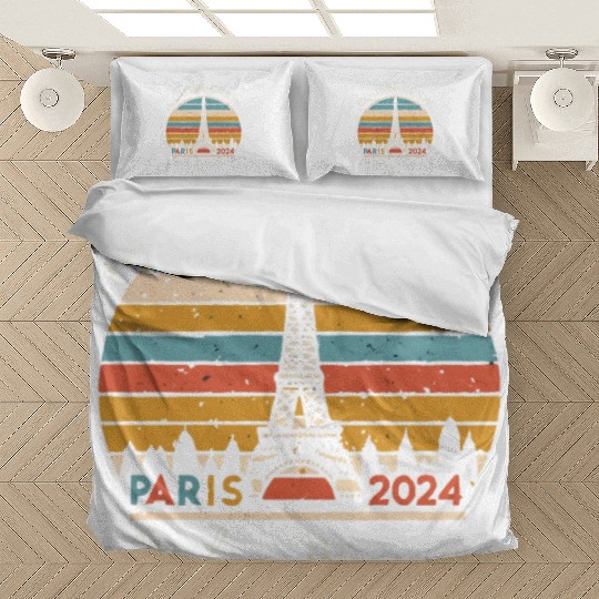 Cousin Crew Paris France Making Memories 2024 Bedding Sets