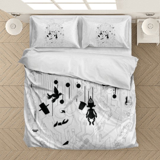 Puppet Mastery Shadow Play Ventriloquist gift Bedding Sets