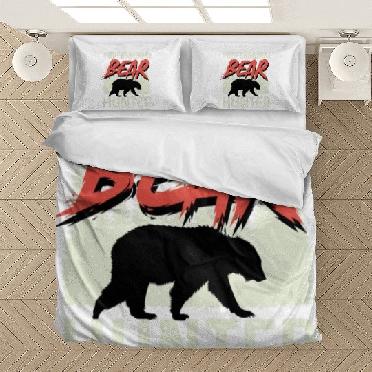 Professional Bear Hunter Hunter Gift Bedding Sets
