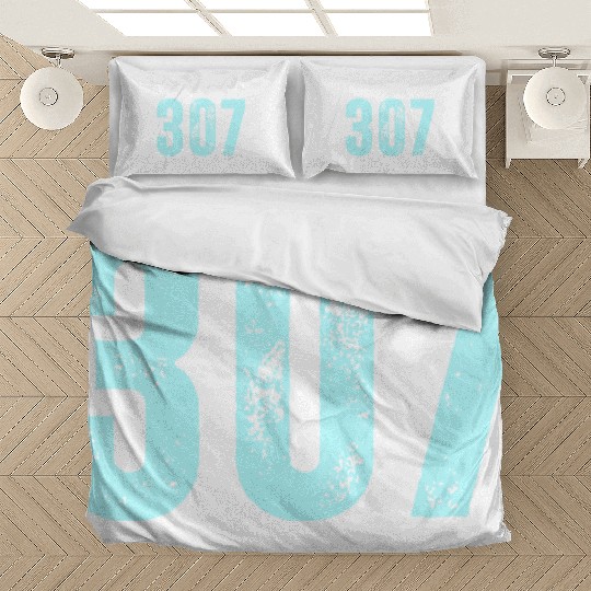 307 Area Code Wyoming Bedding Sets