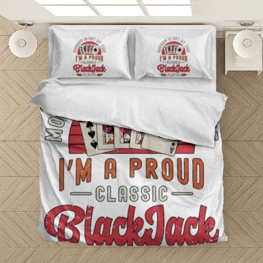 Classic Blackjack Morning Is Not My Time Casino Bedding Sets