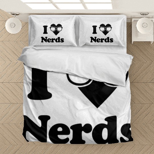 I Love Nerds Bedding Sets