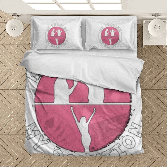 Cribbage Player My Problem My Pictogram Mom Dad Bedding Sets