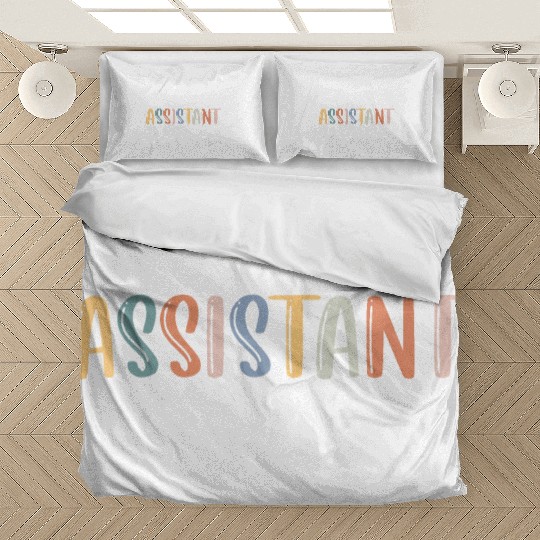 Assistant Principal Teacher Bright Assistant Teach Bedding Sets