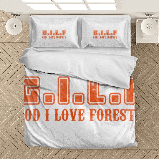 God I love forests Bedding Sets