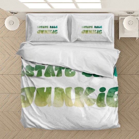 Estate Sale Junkie yellow watercolor Bedding Sets