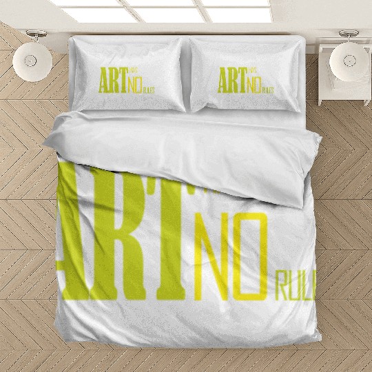art has no rules cool one Bedding Sets