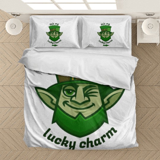 St. Patrick's Day Lucky Charm for Her Bedding Sets