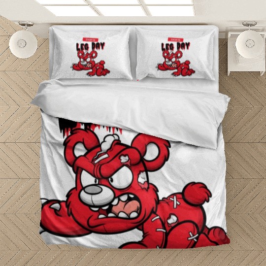 Scream for Leg Day Bedding Sets