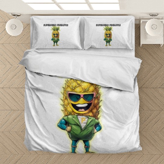Superhero Pineapple Bedding Sets