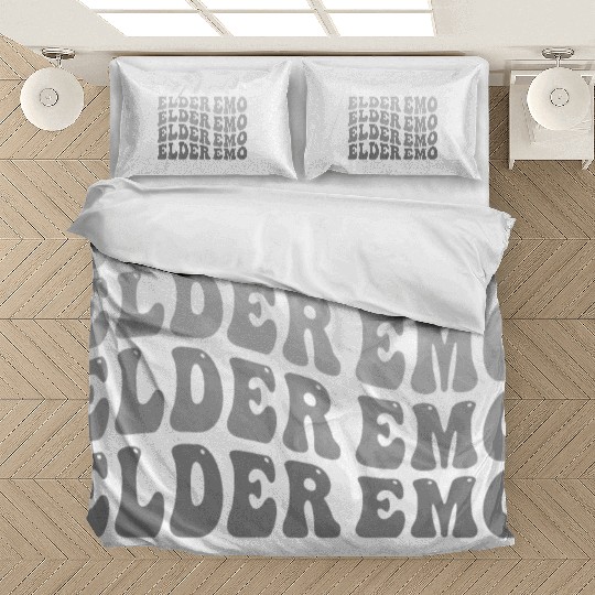 Elder EMO Multi Word Groovy Style Bedding Sets