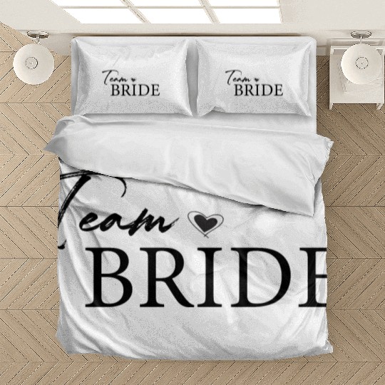 Team Bride, Brides Maid Bedding Sets