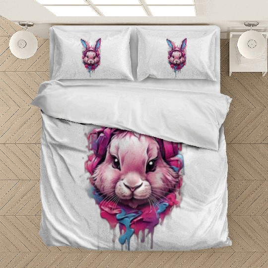 Sticky Rabbit Graffiti Tees Bedding Sets