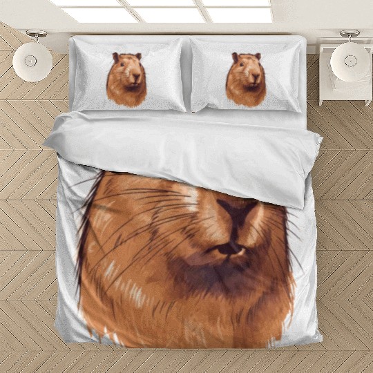 Capybara In Nature Bedding Sets