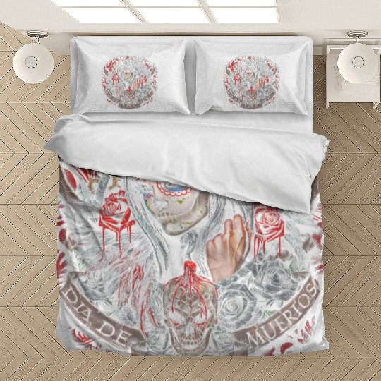 Dia de Los Muertos Sugar Skull Design Bedding Sets