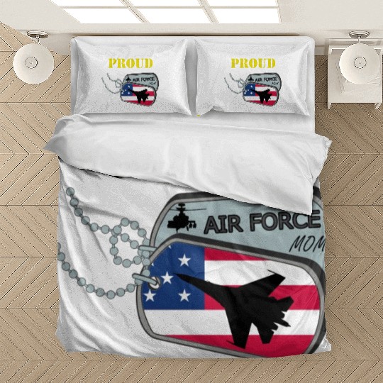 Proud Air Force Mom Bedding Sets