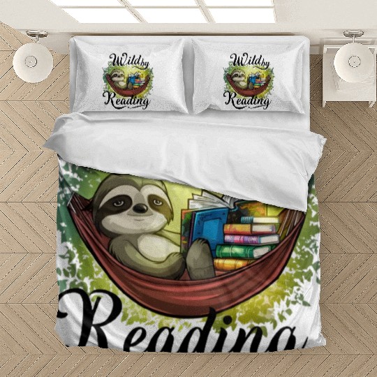 "Slothful Serenity: Wild by Reading" Bedding Sets